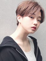 コクーン 銀座(Cocoon)&nbsp;ソフトハンサムショート#レイヤーカット#ウェットヘア#オリーブ