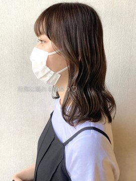 プラグ バイ ネオリーブ(plug by neolive) 顔周りの毛流れが可愛いカット♪♪