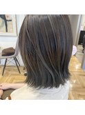 ◎切りっぱなしボブのハイライトカラー◎