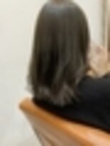 ネイヴィル オモテサンドウ(navile omotesando) ブリーチ無しオリーブグレージュ◎