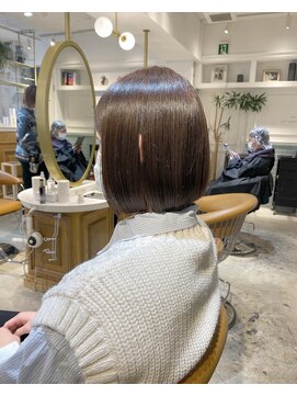 ロンド シャルム 吉祥寺(Lond charme) メルティカラービタミンカラーチョコレート髪質改善ボブ