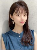 似合わせカット/くびれヘア/デザインカラー/アースカラー/新宿