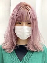 ウィコ 新宿(WICO)&nbsp;ピンクレイヤー☆ケアブリーチ/ペールベージュ[新宿駅]