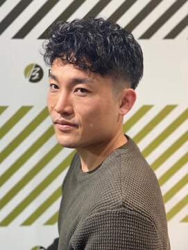 バーバーバー 四谷(BARBER-BAR) 大人カッコいい30代40代50代以上ナチュラルパーマスタイル