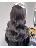 髪質改善＊ふわふわカールグレージュ＊美髪【Zina 茶屋町】