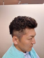 ヘアーカットデザインサロン スマッシュ 田町店(Hair cut design salon Smash)&nbsp;アップバング 宮城風パーマ ツーブロック フェード スラムダンク