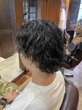 リットジェンツ 千葉(Lit Gents) カット&波巻きスパイラルパーマ【SHOHEI】