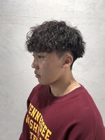 ガオプロデュースバイレボ(gao produced by revo)&nbsp;【曽我尾真生】波巻きパーマ/メンズパーマ/マッシュパーマ