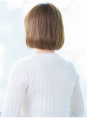 【VIALA 自由が丘】ナチュラル×ひし形ボブ