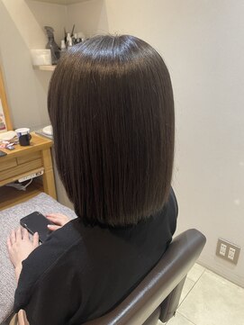 ジーナ 船橋(Zina) ストレートヘアエステ×アッシュベージュ