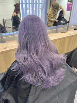 ペレ 渋谷(PELE) 前髪/アンブレラカラー/こなれミディ/イメチェン/ウェーブパーマ