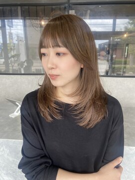 ムード カナザワ(mood kanazawa) 20代/30代/インナーカラー/デザインカラー/ベージュカラー