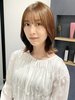 ラミエバイメルト 下北沢(lamie by melt)&nbsp;花田/ボブ/切りっぱなしボブ/ボブウルフ/小顔/下北沢/前髪/ボブ