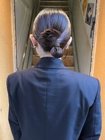 ロチカバイドールヘアー 心斎橋(Rotika by Doll hair)&nbsp;タイトアレンジ　カチモリ　エレガント