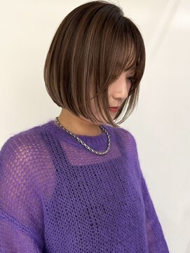 ジル ブラン 福岡(JIL BLAN) ハイライトカラー/ショートカット/レイヤーカット/福岡天神