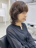 【中西指名◎平日】カット＋根元白髪染め＋Aujuaサラ艶トリートメント