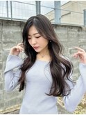 韓国ヘア/レイヤーカット/前髪カット/顔周りカット/レイヤー