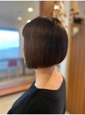 大人女性の為の前下がりBOB