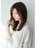 30代40代50代内巻きロングレイヤー髪質改善透明感白髪染め