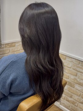 カミケン 黒岩店 kamiken・ ブリーチ無し透明感カラー×グレージュカラー【カミケン黒岩店】