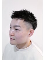 ザプリペアバーバージアイ(THE PREPARE BARBER JIAI) ツーブロック×テーパーフェード