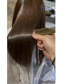 美髪ストレート