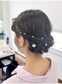 Wedding前撮りヘアセット