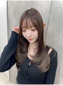 【kumu】 ロングレイヤー/顔周りカット/栄/名古屋