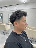 短髪×直毛でも出来るツイスパ