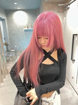 シー(shii..) 《shii../内城》#ブリーチ#ペールピンク