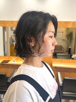 リシェア(re.share)&nbsp;ボブパーマ/暗髪パーマ/暗髪ボブ