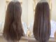 ヘアケア ラウンジ(hair care LaUNGE)の写真/ダメージ知らずの柔らか質感!!前処理トリートメント付♪髪の負担を最小限“ナチュラルストレート”に感動☆
