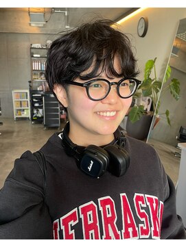 ナループロアボタン(Nalu pu loa BOTAN) ショートパーマ/黒髪パーマ