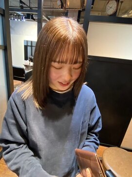 ナンバー エリュン 秋田店(N°Elune) ミルクティーベージュ