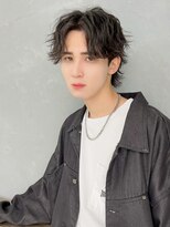 ブルー 盛岡店(BLUE) 黒髪/ボブルフ/ネビージュ/韓国/ワンレン/盛岡/髪質改善/前髪