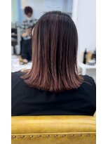 シャルティア 岩国(SHALLTIA)&nbsp;デザインカラー/ブラウンレッド/ダークレッド/切りっぱなし