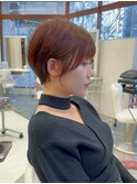 【力丸】丸み小顔マッシュショート