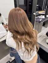 ラピステン 福岡天神 大名店(Lapis)&nbsp;ヘーゼルベージュ/エクステロング/韓国ヘア