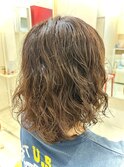 柔らかパーマ