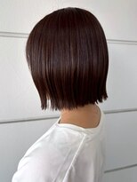 セプト 天神大名(SEPT.)&nbsp;艶髪ボブ 外ハネボブ ナチュラルブラウン 髪質改善カラー