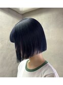 切りっぱなしボブ