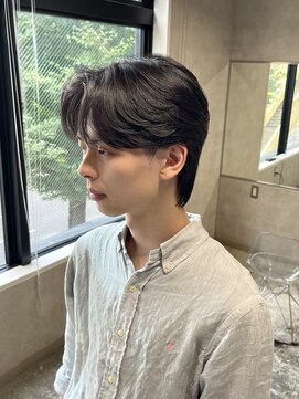 ネアー 新潟(NEER) メンズカット/ナチュラル/ニュアンス/レイヤー/透明感/モテ