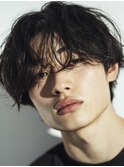 MEN’S HAIR/サーフカール/刈り上げセンターパート/木更津