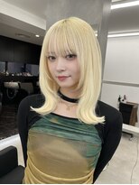 ラピス 新宿(Lapis)&nbsp;ブロンドヘア/髪質改善/ハイトーン/外はね