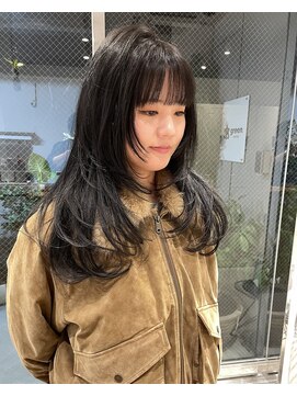 グリーン 町田(green) 【ミディアム】ざっくりハッシュレイヤー