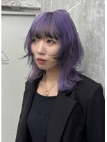 オーン 渋谷(OOn)&nbsp;パープルラベンダー×ブラック