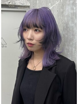 オーン 渋谷(OOn) パープルラベンダー×ブラック