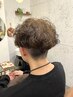 柔らかで弾む様な質感へ♪ケアパーマ +再現性cut + トリートメント￥16,000→