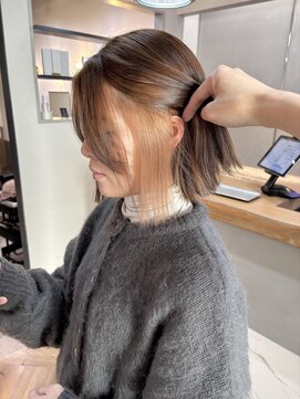 エイト 博多店(EIGHT hakata) 【EIGHT hakata】平島拓也__インナーカラーベージュ