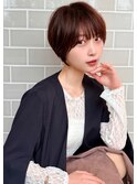大人可愛い20代30代40代50代小顔◎横顔まで綺麗なショートボブ